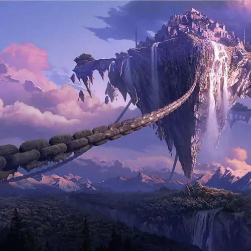 flying island